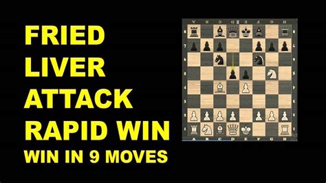 Fried Liver Attack Rapid Win | Chess Openings | Chess Tricks | Chess ...