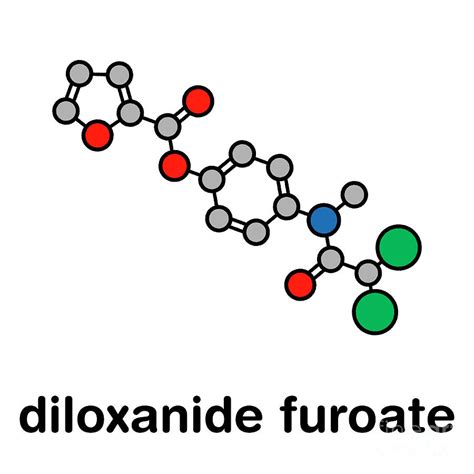 Diloxanide Furoate Amoebiasis Drug Photograph by Molekuul/science Photo ...