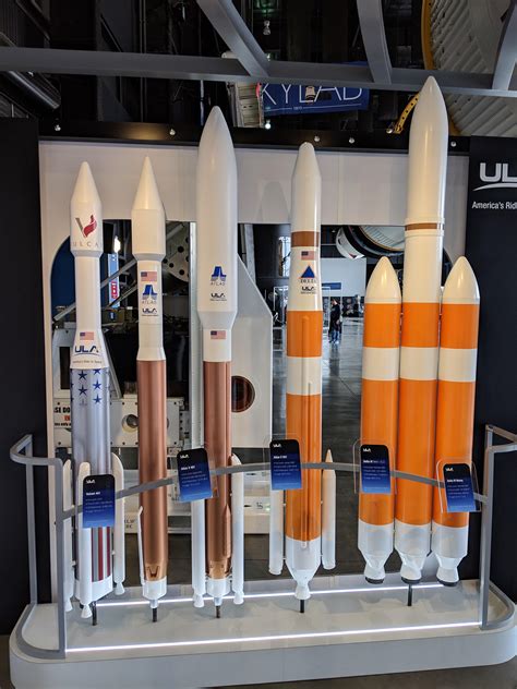 ULA Rocket Family-US Space and Rocket Center, Huntsville, Alabama : r/ula