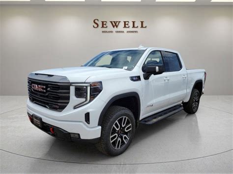 New 2024 GMC Sierra 1500 AT4 Crew Cab in Midland #M44601 | Sewell Buick GMC Of Midland