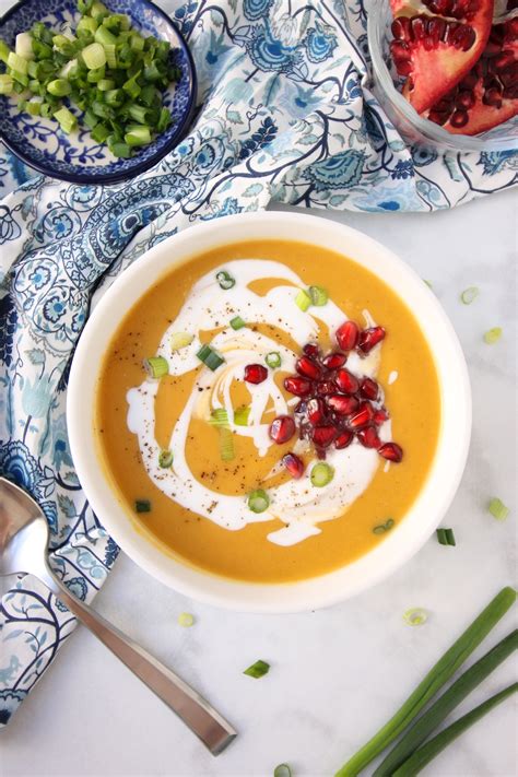 Creamy Butternut Squash Soup with Coconut Milk - My Fair Hostess