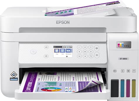 Buy Epson - EcoTank ET-3850 All-in-One Cartridge-Free Supertank Printer ...