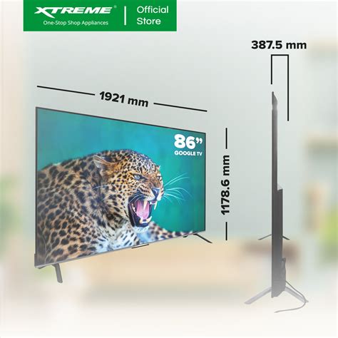 XTREME 86-inch Google TV 4K UHD | MF-8600SA – XTREME Appliances