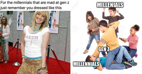 Millennials Vs Gen Z Meme