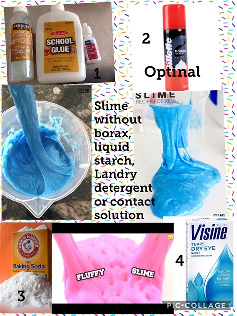 How To Make Slime With Eye Contact Solution