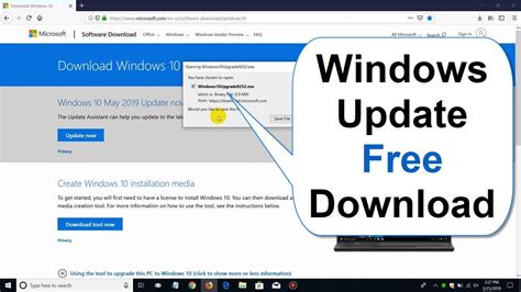 How to download Windows 10 update 2019 & How to install/upgrade Windows ...