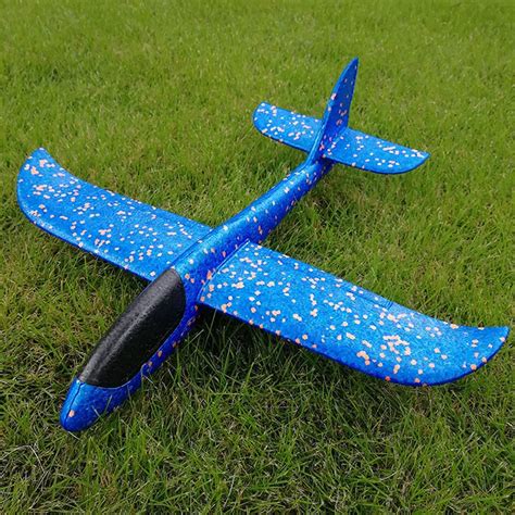 Drop Shipping Colorful Kids Gift Toys for Children Hand Throw Airplane Plane EPP Foam Launch ...