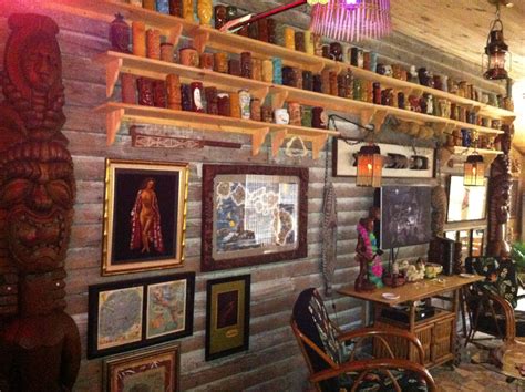 Tiki bar decor at home -- readers photos of their tiki style