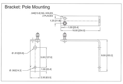 Bracket: Pole Mounting :: Slacan