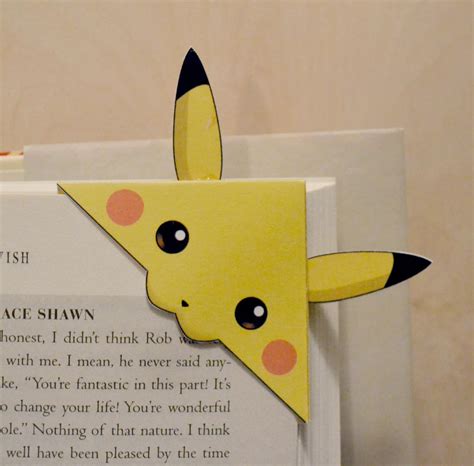 Pikachu Pokemon Bookmark Cross Stitch | Lord Libidan