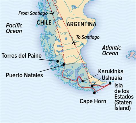 Chilean Fjords & Argentina's Staten Island Cruise - AdventureSmith