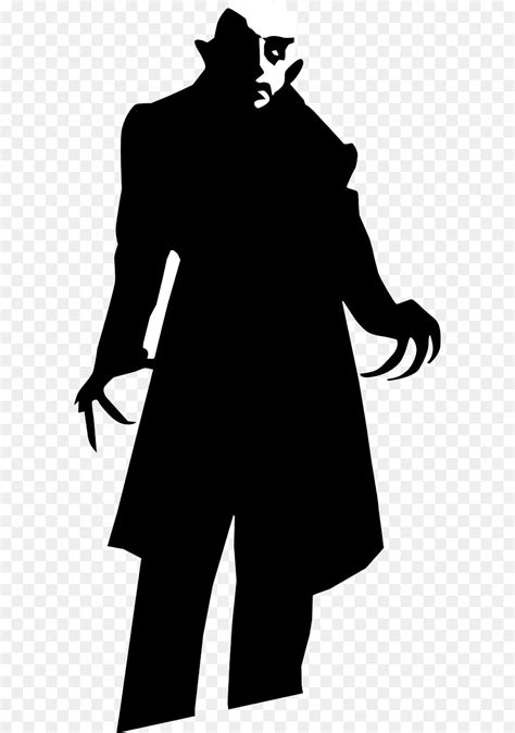 Dracula clipart silhouette, Dracula silhouette Transparent FREE for ...