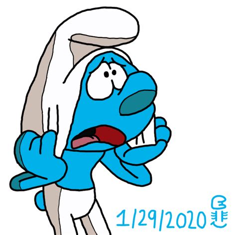 Scardey Smurf Is A Mood by RoyalSmurf on DeviantArt