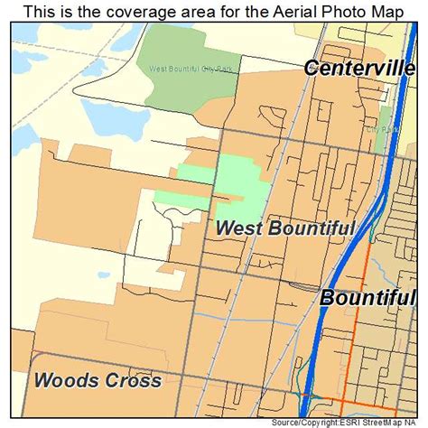 Aerial Photography Map of West Bountiful, UT Utah