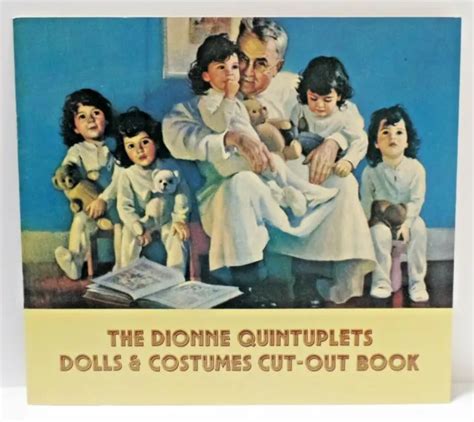 VINTAGE 1984 DIONNE Quintuplets Dolls & Costumes Cut-Out Book Paper Dolls $2.99 - PicClick