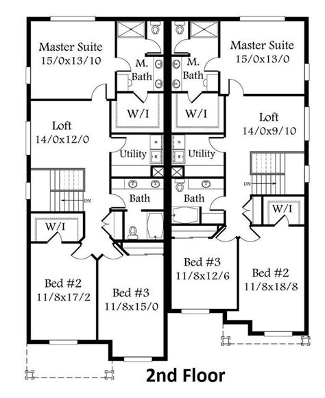 Two Story Rustic Barndominium Style House Plan 4387: Glenview Hills | Plans de maison duplex ...