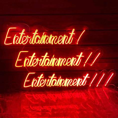 Entertainment Entertainment Entertainment!!! Neon Sign freeshipping ...