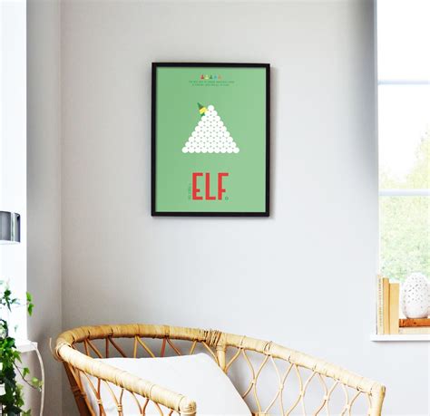 Elf Movie Poster Print Movie Prints Movie Art Movie Poster - Etsy