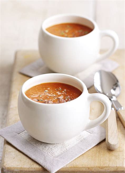 Rich tomato and thyme soup | Recipe | Recipes, Cooking, Tomato soup easy