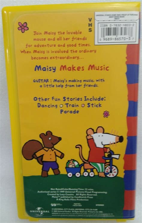 VHS Maisy - Maisy Makes Music (VHS, 2000) and similar items