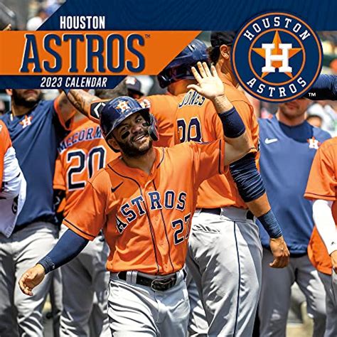 Houston Astros 2023 12x12 Team Wall Calendar: 9781469393568 - AbeBooks