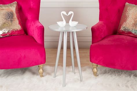 Silver Accent Table DIY | COLORSHOT Paint