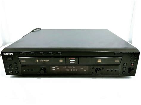 Sony RCD-W500c Compact CD Disk Recorder/5 Disk changer, Player