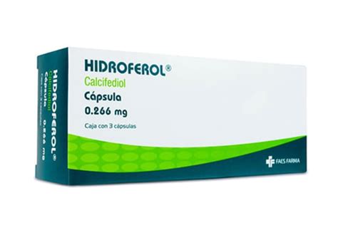 HIDROFEROL 0.266MG - CAP 3. Calcifediol