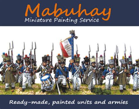 The Napoleonic Wargamer: New 28mm Napoleonic Painting Service