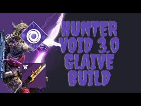 Destiny 2 Hunter Build | INSANE Void 3.0 Glaive Build - YouTube