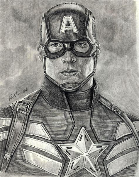 Capitan America Dibujo Facil - Urema Nacor