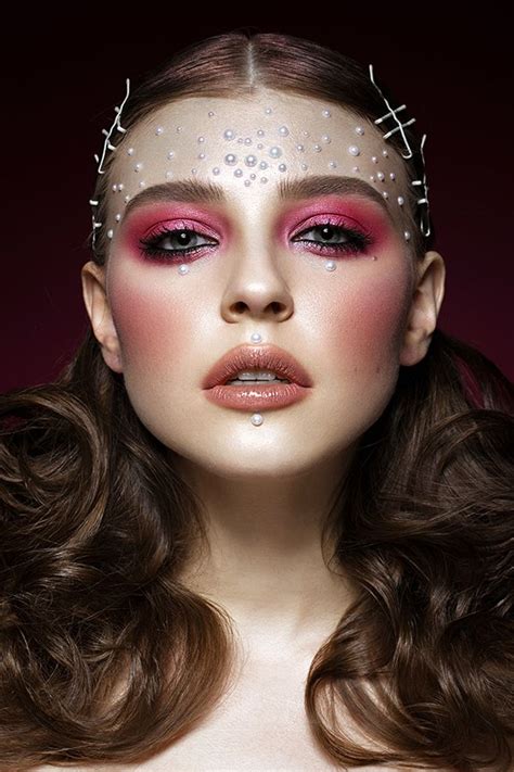 Pearl makeup for Cherry magazine on Behance | Fashion editorial makeup ...