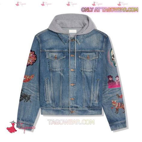 The Mavericks All You Ever Do Is Bring Me Down Jean Hoodie Jacket - Tagowear