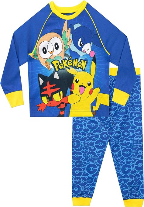 Pokemon Pyjama pour garçon : Amazon.ca: Mode