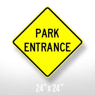 Park Entrance Sign