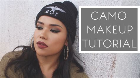 CAMO MAKEUP TUTORIAL - YouTube