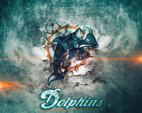 Miami Dolphins Logo Wallpaper - WallpaperSafari