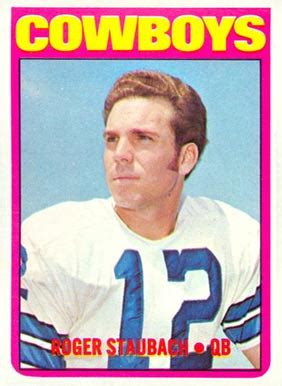 1972 Topps Roger Staubach Rookie Card: The Ultimate Collector’s Guide ...