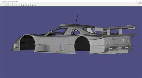 STL file mercedes clk gtr 🚗・3D printer model to download・Cults