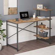 Buy CubiCubi Small Computer Desk with Shelves 40 Inch, Home Office Desk, Study Writing Office ...