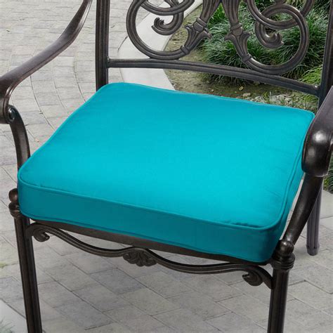 Outdoor Chair Cushions Sunbrella / Sunbrella Canvas Aruba Small Outdoor Replacement Club ...