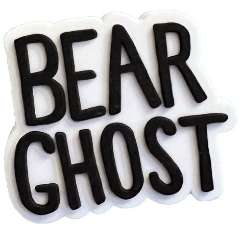 Bear Ghost Croc Charm - Bear Ghost