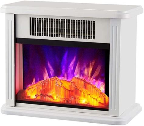 Buy AJH Electric Fireplace, Heating Electric Fireplace - Realistic Flame Effect Stove - Portable ...