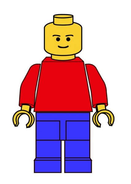 Lego Man Face - ClipArt Best