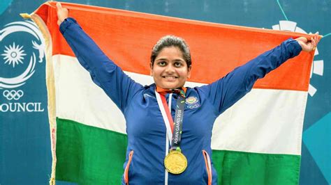 Rahi Sarnobat wins gold in 25m pistol event at ISSF shooting World Cup