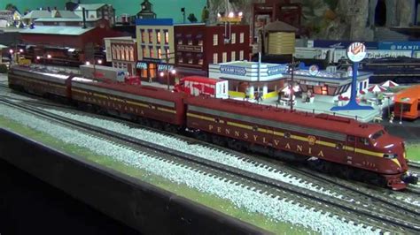 MTH DCS O Scale Train Layout Update (Spring 2015) - YouTube