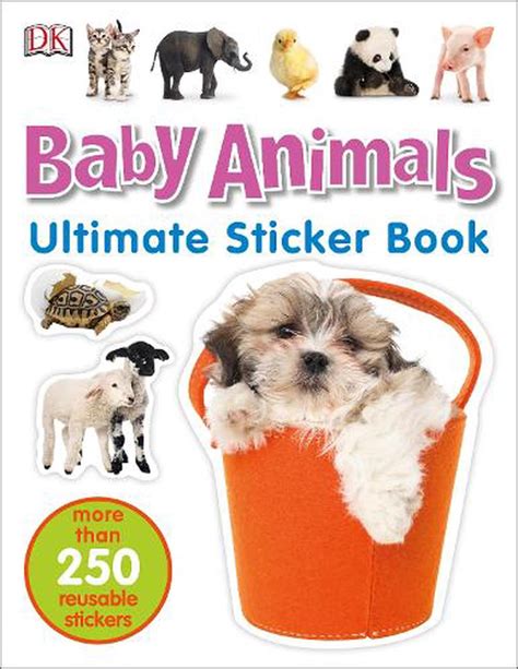 Baby Animals Ultimate Sticker Book by Dk (English) Paperback Book Free ...