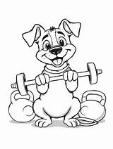 12  Free CrossFit Coloring Pages For Fun And Fitness sketch template