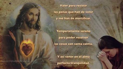 Oración al Sagrado Corazón de Jesús ♡ - YouTube