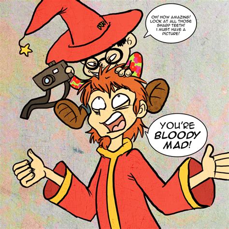 Twoflower and Rincewind by snowcalico on DeviantArt